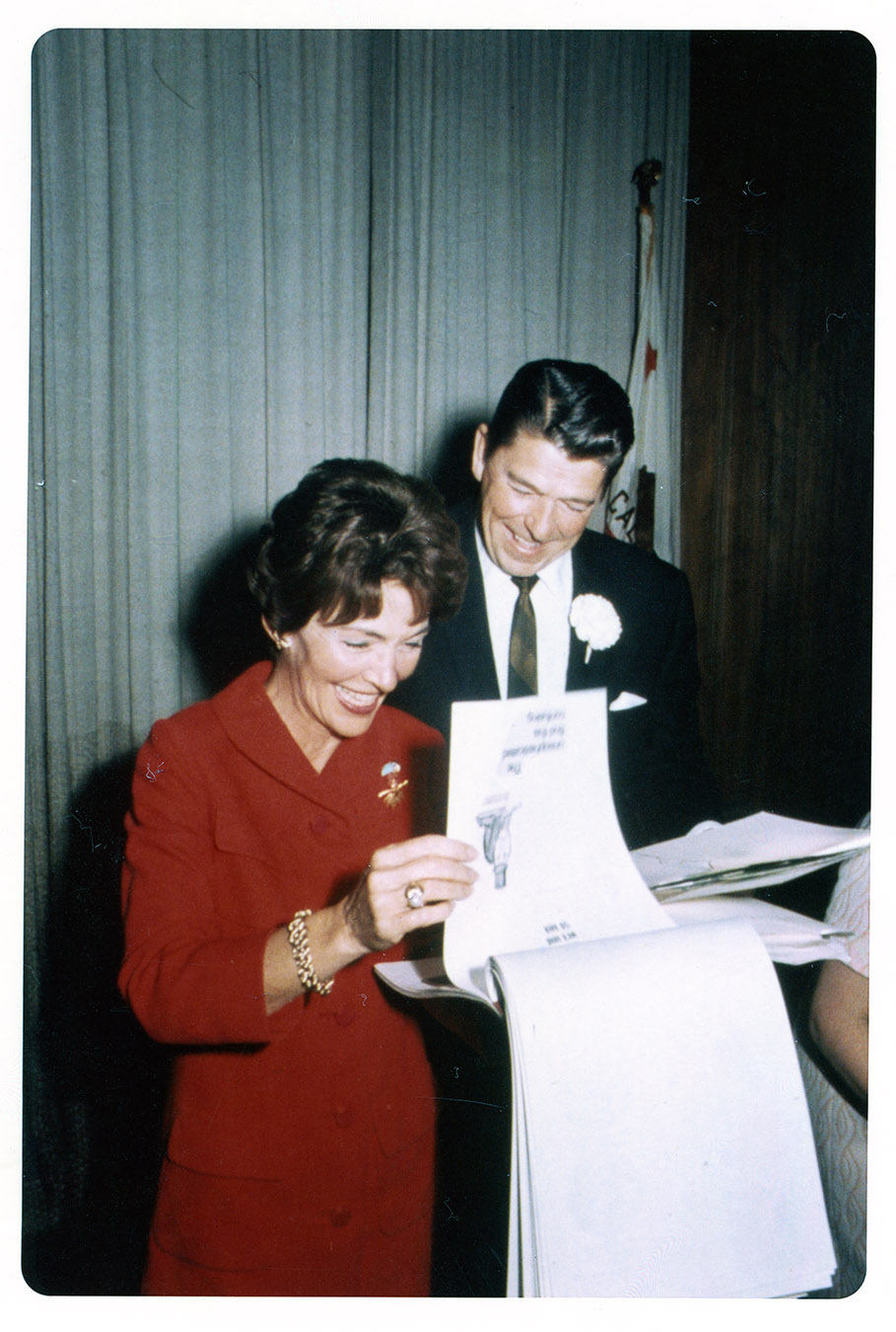Governor Reagan and Nancy Reagan