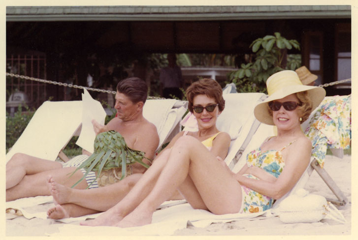 Reagans in Hawaii