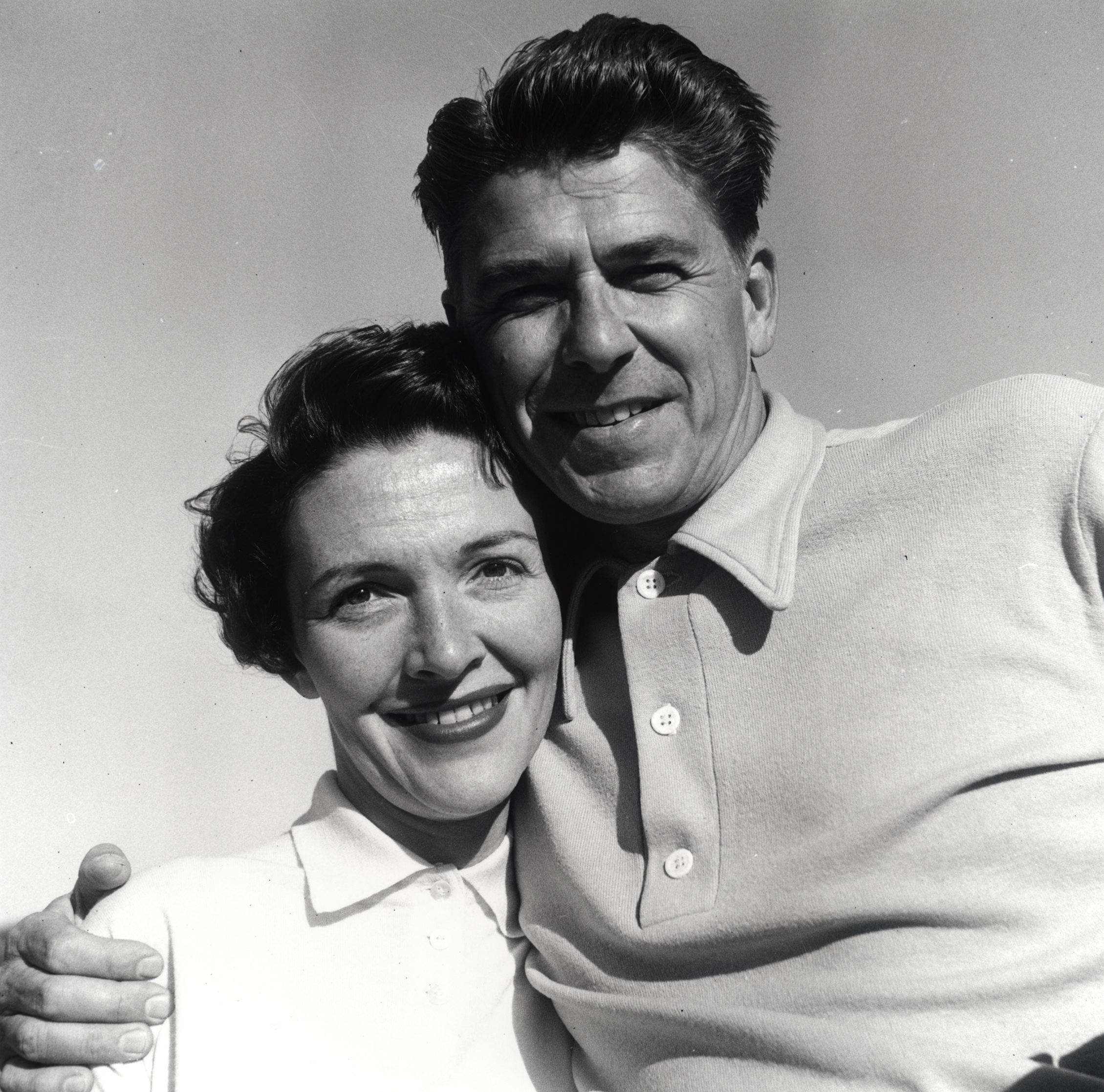 Ronald Reagan and Nancy Reagan at their Malibu Canyon Ranch