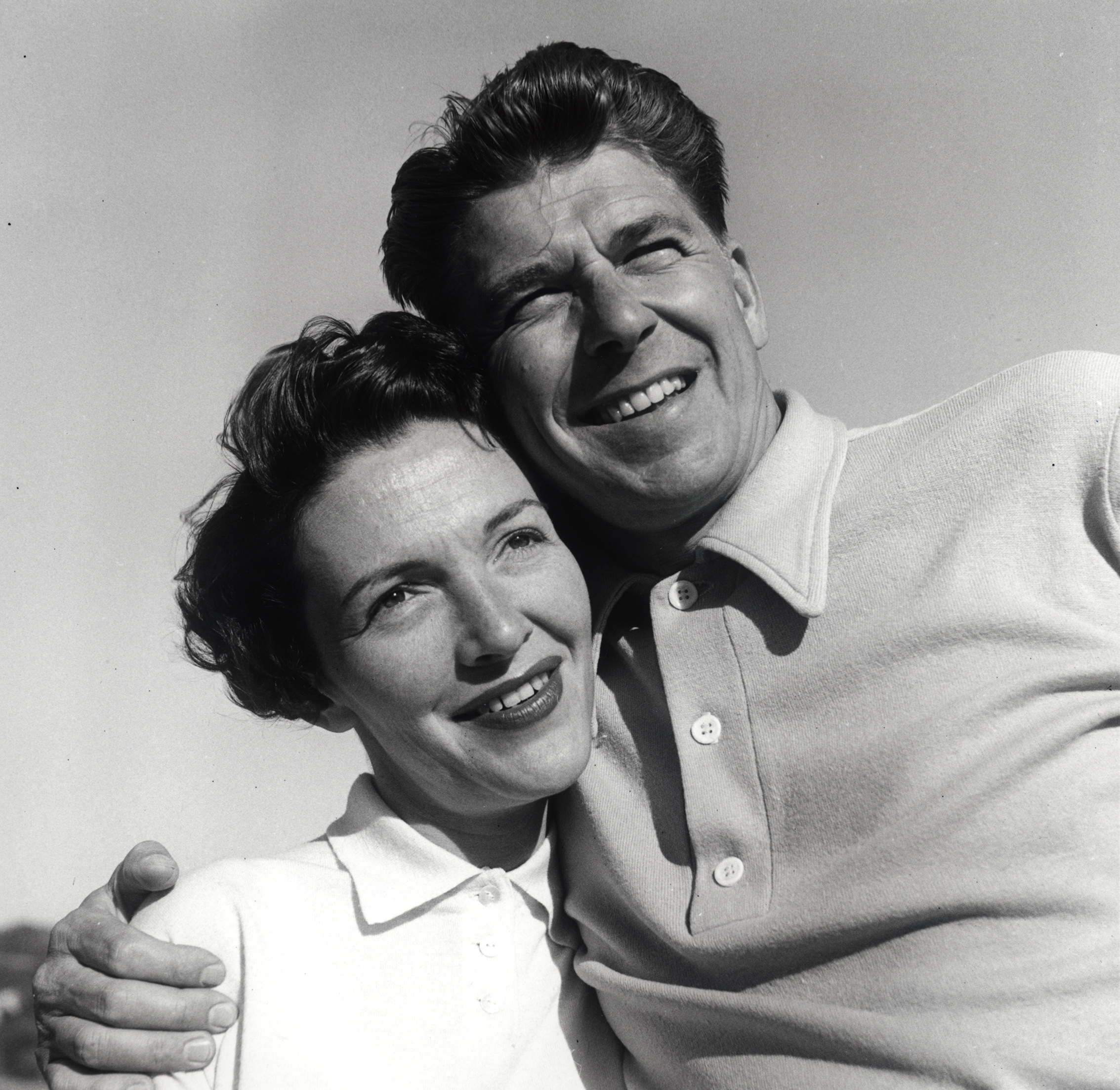 Ronald Reagan and Nancy Reagan at their Malibu Canyon Ranch