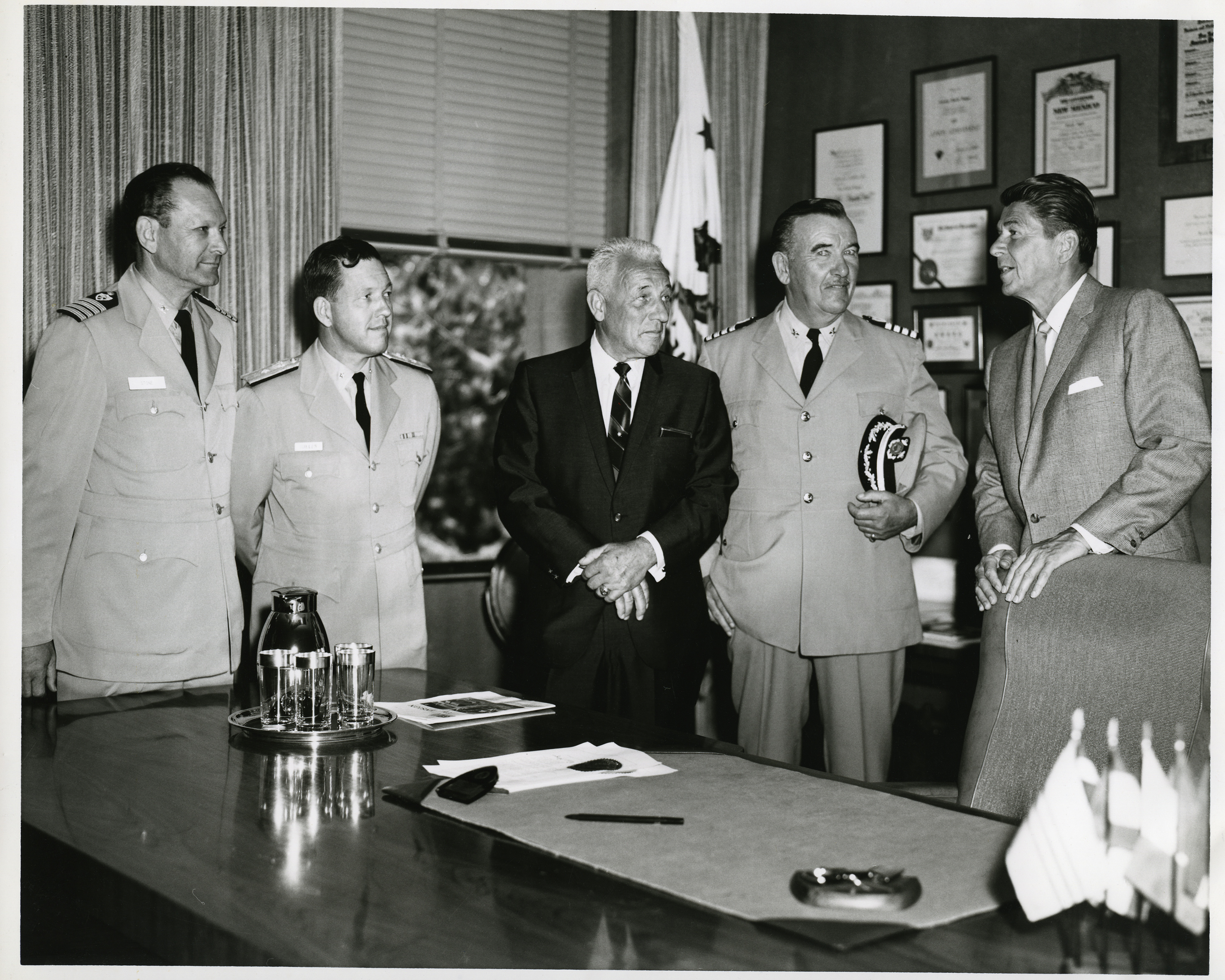 Ronald Reagan and Preston Foster