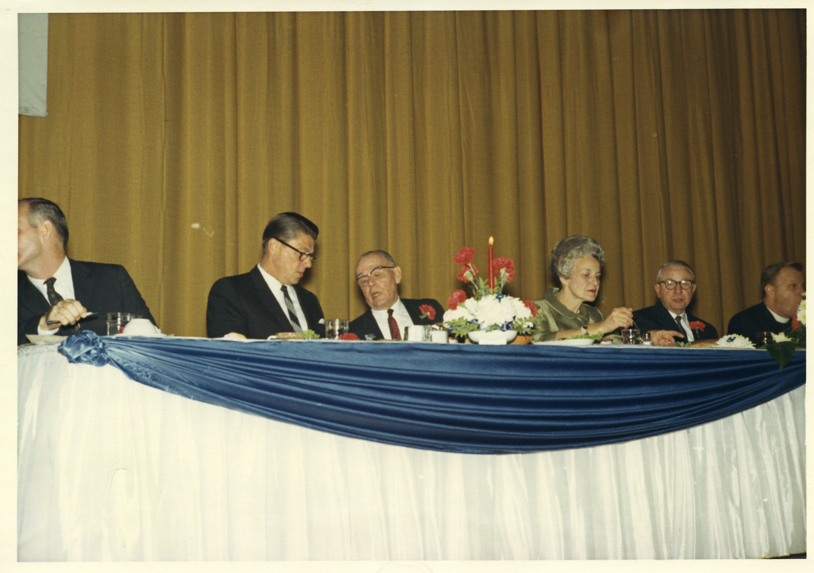 Ronald Reagan with Congressman H.R. Gross