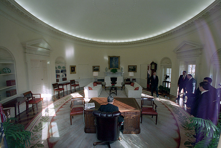 reagan oval office