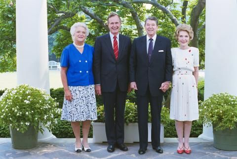 reagans and bushes
