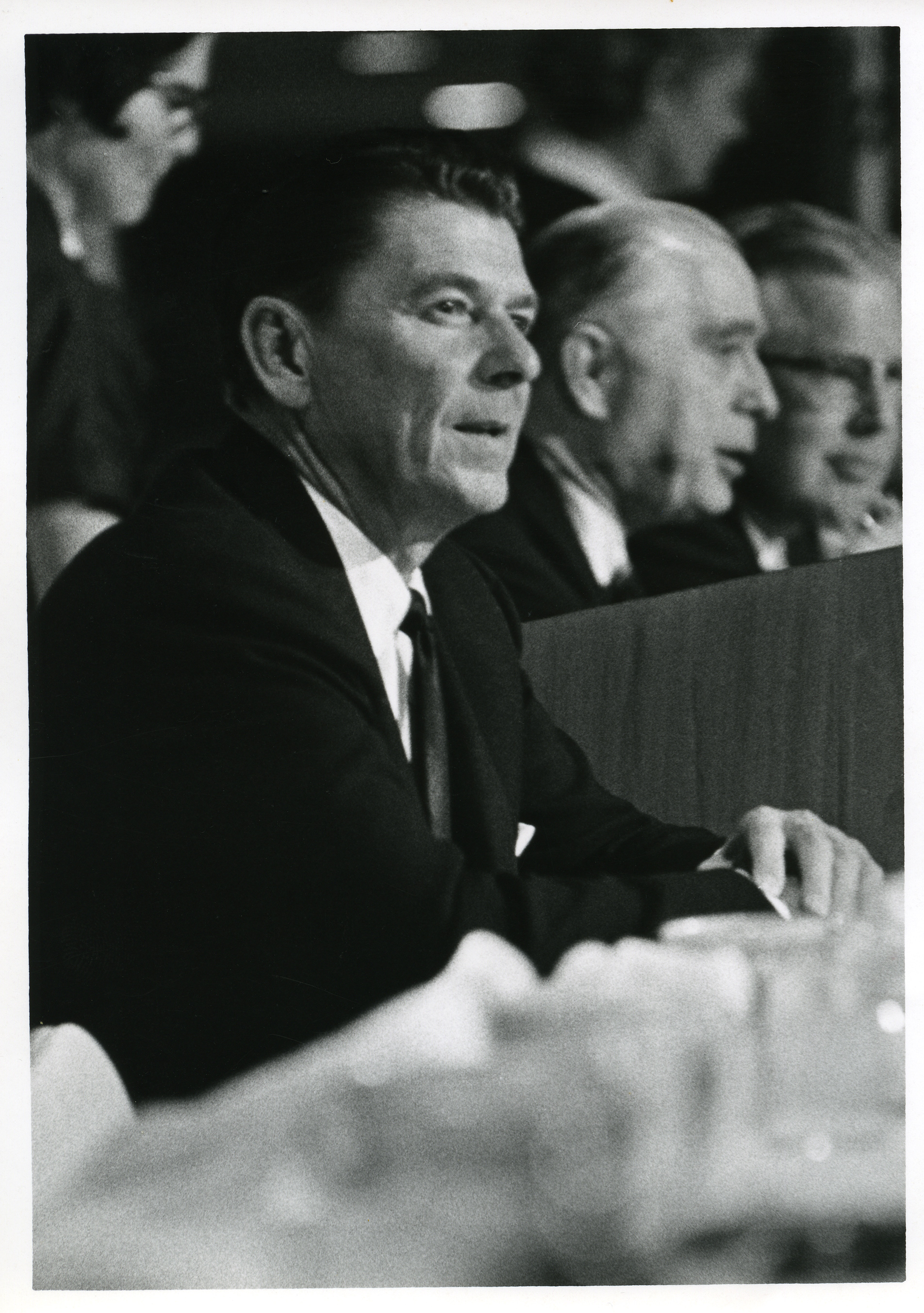 KD89.jpg Ronald Reagan, Gardiner Johnson, and Kenneth L. Thompson, Reagan Dinner