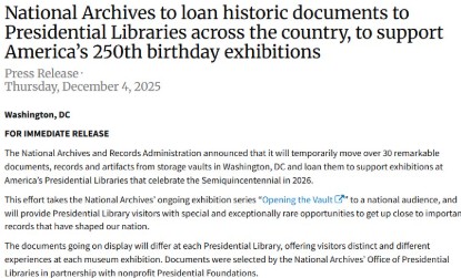 Press Release Photo, Press link to read full article.