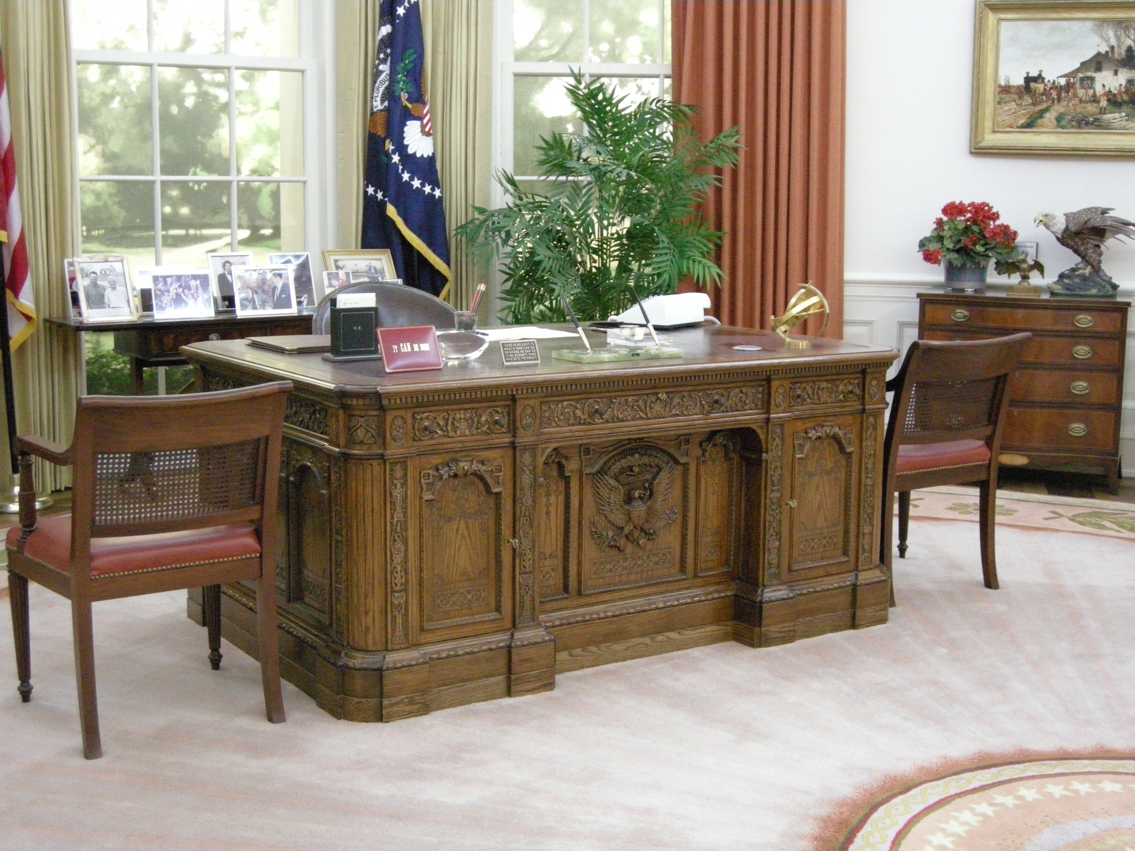 The Oval Office Ronald Reagan