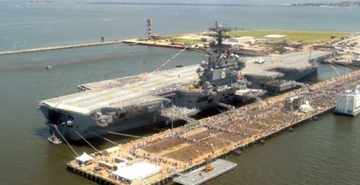 USS Ronald Reagan (photo credit: George W. Bush Presidential Library)