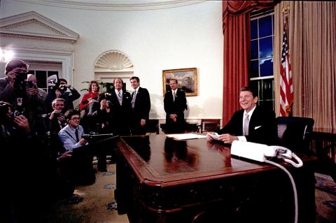 first day in oval office