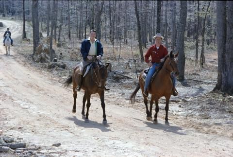 horseback riding with james baker