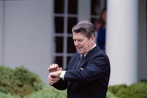 checking watch