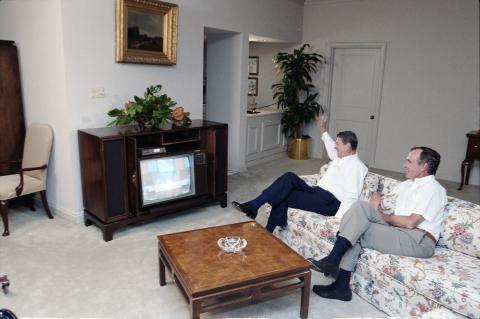 watching republican national convention