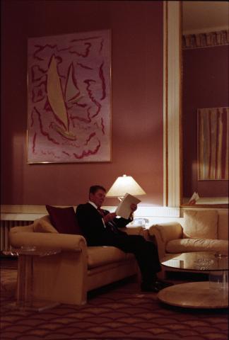 sitting alone