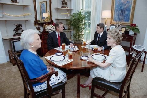 lunch the the bushes