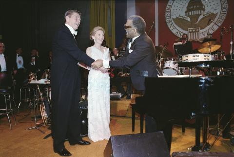 Inaugural balls Ray Charles