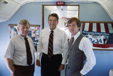 Lee Atwater Stu Spencer Air Force One