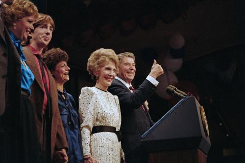 1984 Victory celebration