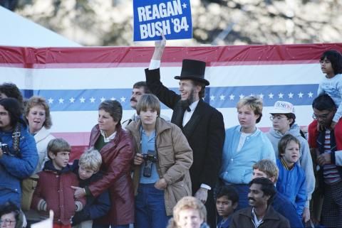 Abraham Lincoln impersonator