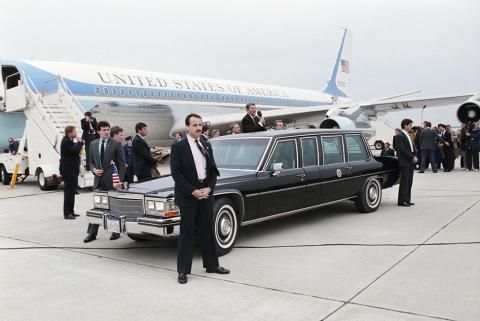 Speaking from Limousine