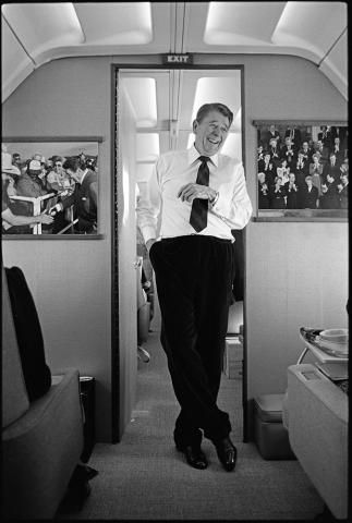 Laughing on Air Force One 