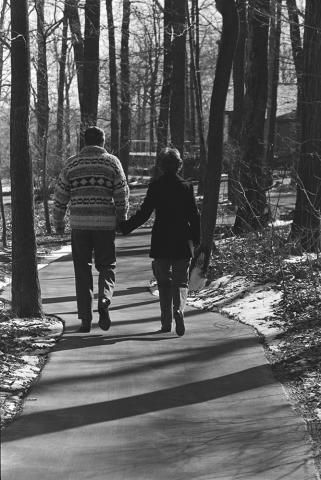 Reagans at Camp David