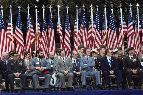 Ceremony for Freed American Hostages