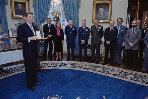 White House reception for the freed American hostages