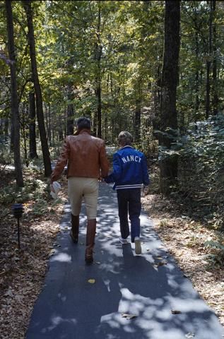 Reagans at Camp David