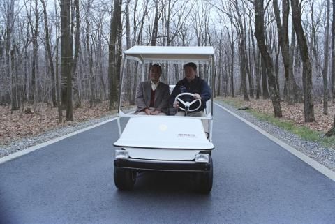 PM Nakasone at Camp David