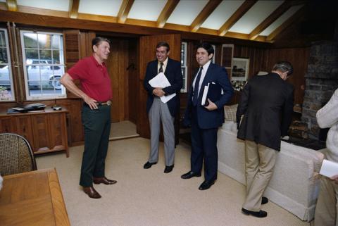 Meeting at Camp David