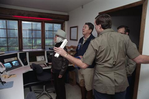 Camp David communications center