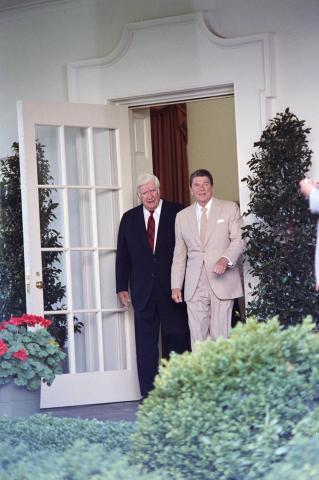 President and Tip O'Neill