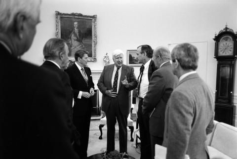 Meeting to discuss an upcoming Congressional trip to the Soviet Union