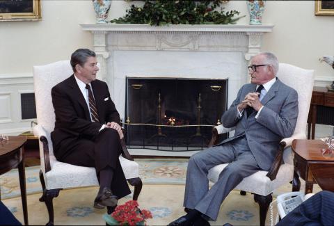 President with Barry Goldwater
