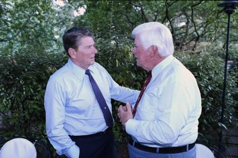 Talking to Congressman Tip O'Neill