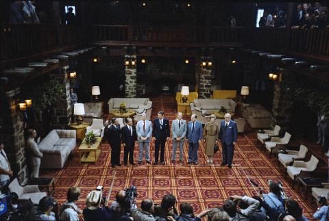 Photo Op. of G-7 leaders at Economic Summit