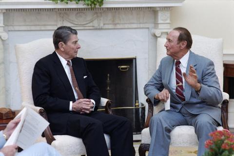 Meeting with Strom Thurmond
