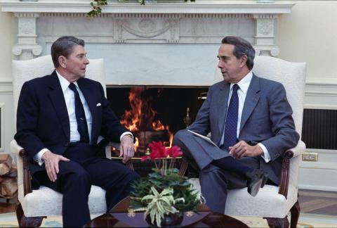 Meeting with Bob Dole