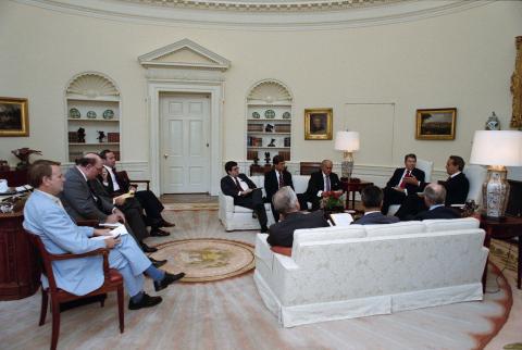 Meeting for national security briefing