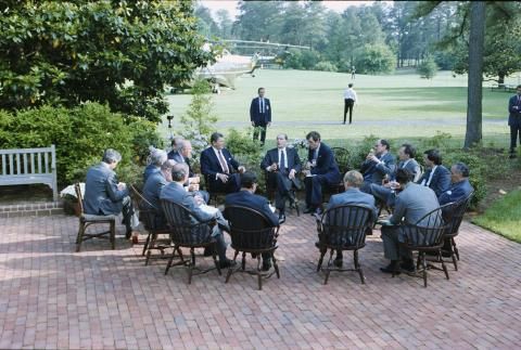 Williamsburg Economic Summit, Bilateral Staff Briefing