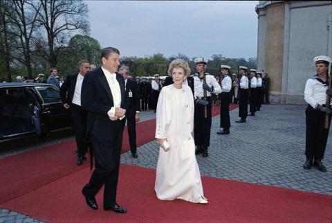 State Dinner at Schloss Augustusburg, Federal Republic of Germany