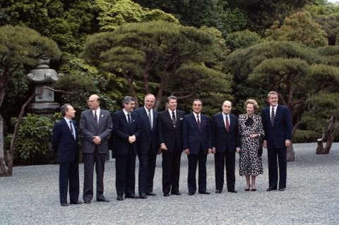 Photo Opportunity of G-7 leaders in Tokyo, Japan