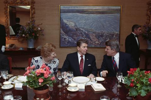 Trip to Canada, G-7 Economic Summit, Working Luncheon