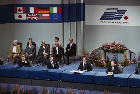 Trip to Canada, G-7 Economic Summit, Summit Joint Communiqué