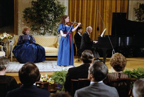  Ida Levin performing the PBS "In Performance at the White House"