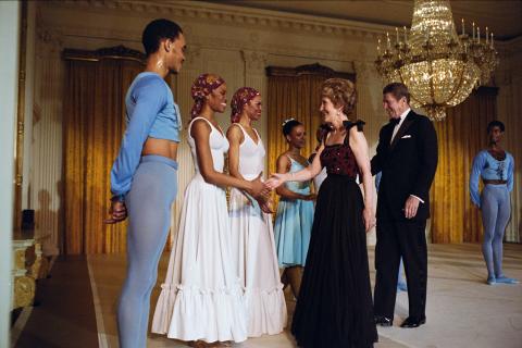Performance by Dance Theatre of Harlem at State Dinner for Prime Minister Thatcher of United Kingdom