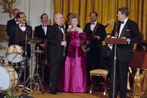Pete Fountain State Visit of President Traore of Mali, State Dinner Entertainment