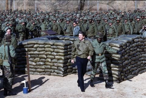 Trip to Republic of Korea, Visit to the DMZ, Remarks to troops