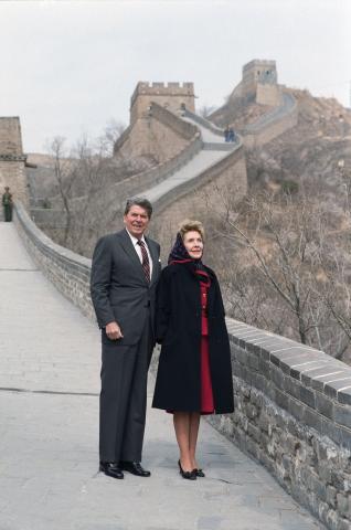 Trip to Peoples Republic of China, Visit to Great Wall of China
