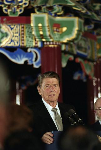 Trip to Peoples Republic of China, Reception for Members of the American Community